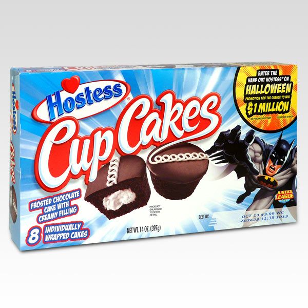Cupcakes / Batman Tie-In Packaging Design