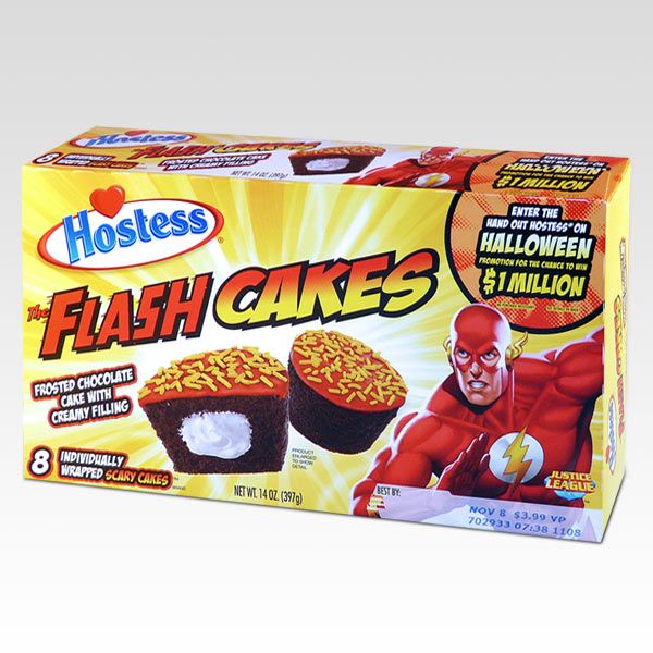 Cupcakes / The Flash Tie-In Packaging Design